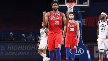 NBA: Embiid leads 76ers past Jazz as Harden shines on Houston return