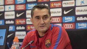 Valverde: "The treble? We're focused on beating Getafe…"