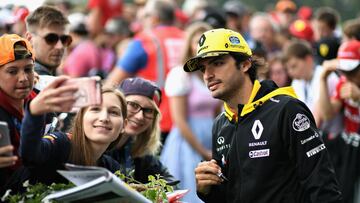 Carlos Sainz, en Austria.