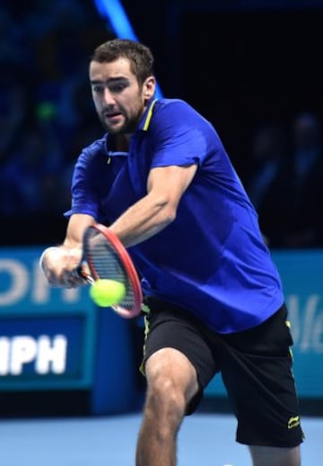 Stanislas Wawrinka venció a Marin Cilic en parciales de 6-3, 4-6, 6-3. El encuentro cerró el Grupo A del Masters de Londres.