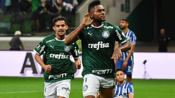 Miguel Ángel Borja anotó dos goles en los octavos de final de la Copa Libertadores