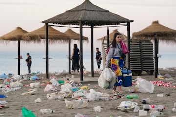 Durante las fiestas se contaron con 40 contenedores de 1.000 litros, adem¨¢s de 330 papeleras.