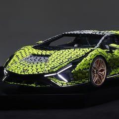 LEGO crea un Lamborghini Sián en tamaño real