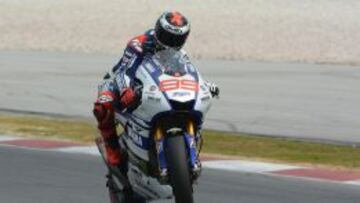 Lorenzo ha terminado sexto el segundo día de test en Sepang.