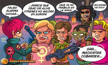 Feministas VS DOA Xtreme 3