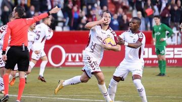 El Albacete tira de orgullo para seguir su buena racha