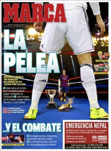 Portadas de la prensa deportiva