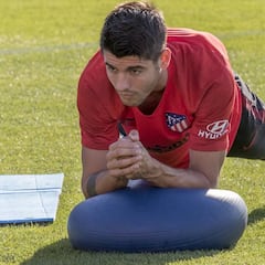 Savic y Morata se unen al grupo a dos días de medirse al Leganés