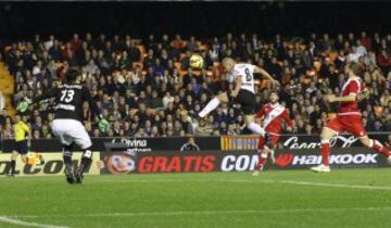 Feghouli marca el 1-0.