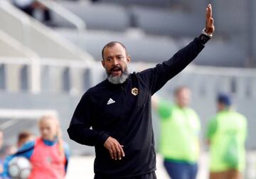 Nuno, hoy entrenador del Wolverhampton.