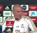 La inesperada broma de Zidane sobre el partido del Barcelona