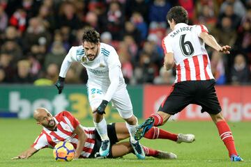 Isco, Mikel Rico y San José.