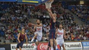 El Madrid y el Barcelona, en la final de la Supercopa.