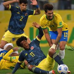 Resumen y gol de Brasil-Colombia por Eliminatorias