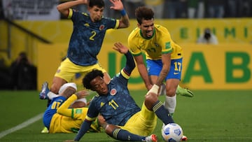 Resumen y gol de Brasil-Colombia por Eliminatorias