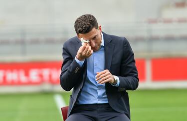 Despedida de Óscar de Marcos.