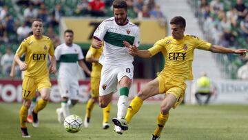 Elche y Girona empataron en el Martínez Valero