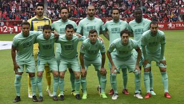 Jugadores del Granada.