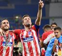 El Atlético presumió de cantera en la final de la Europa League