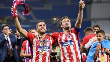 Koke y Gabi.
