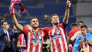 Koke y Gabi. 