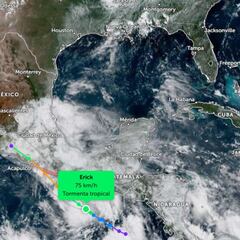 Tormenta Tropical Erick impactará en México como Huracán: sigue su trayectoria en vivo y afectaciones