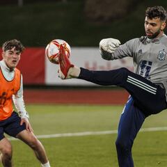 David Raya: "Ojalá pueda tener unos minutos"