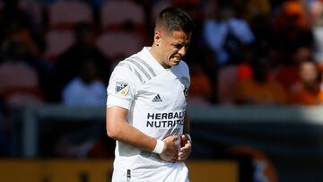 Javier &#039;Chicharito&#039; Hern&aacute;ndez jug&oacute; su primer partido de la temporada regular de la MSL con LA Galaxy, pero el mexicano no pudo brillar con el equipo gal&aacute;ctico.