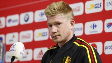 07/06/19 RUEDA DE PRENSA SELECCION BELGA BELGICA
 KEVIN DE BRUYNE
 