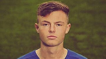 El exjugador de 19 a&ntilde;os del Leicester City, Ethan Hodby.