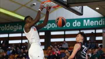 El Madrid gana al campeón con Garuba, Nakic y Dike a gran nivel