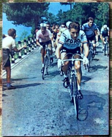 Ganador de cuatro etapas en el Giro: dos en 1966 y 1968. Y 11 días líder.