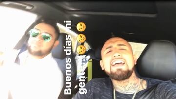 ¿Qué canciones escuchó Vidal tras la práctica del Bayern?