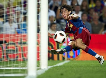 Bojan, the first Spaniard to score in Europe's 4 major leagues