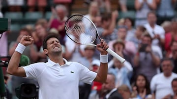 Djokovic barre a Khachanov y es el quinto treintañero en cuartos