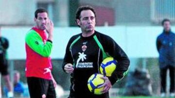 <b>TRANQUILO. </b>José Bordalás no se fija en la tabla y se centra sólo en el partido ante el Cádiz.