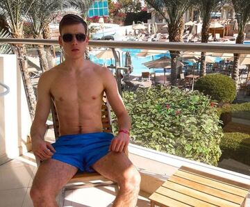 Le gusta subir fotos de sus viajes a su perfil de instagram @lunin_12.
Como esta, de sus vacaciones en Egipto en diciembre del a?o pasado.