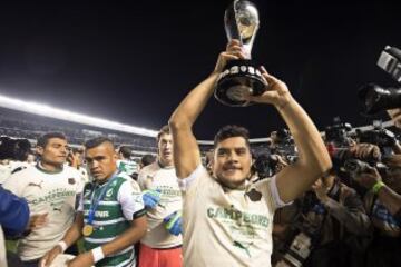 Santos se coronó en el Clausura 2015 pese a caer en la Final 3-0 ante el Querétaro. Un 5-0 en casa le dio el título a los laguneros.