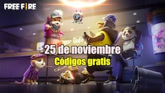 Códigos Free Fire de hoy 25 de noviembre de 2021; todas las recompensas gratis