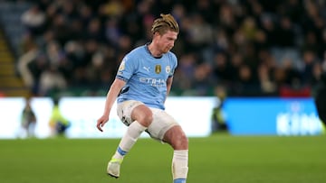 Kevin de Bruyne dirá adiós al Manchester City al finalizar la temporada.