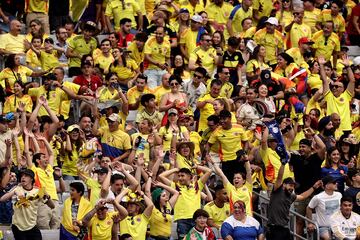 La Selección Colombia goleó 5-0 a Panamá y se aseguró en las semifinales de la Copa América 2024. Jhon Córdoba, James Rodríguez, Luis Díaz, Richard Ríos y Miguel Borja fueron los encargados de darle el triunfo al equipo nacional.