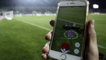 Pokémon Go en el Estadio El Teniente de Rancagua.