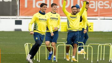 Gerard Moreno, Foyth y Costa.