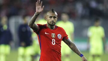 Arturo Vidal ya piensa en la Copa Confederaciones.
