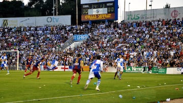 El CE Sabadell, primer escollo del Eibar B en el playoff