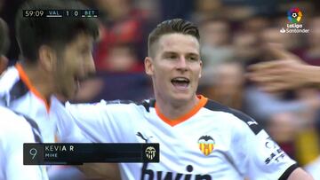 Resumen y goles del Valencia vs. Betis de la Liga Santander