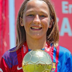 Hugo Garcés, el mejor jugador del torneo es 'made in La Masia'