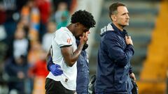 Thierry, otra vez lesionado