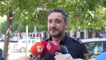 El despliegue de seguridad en el Calder¨®n y en las Fan Zone