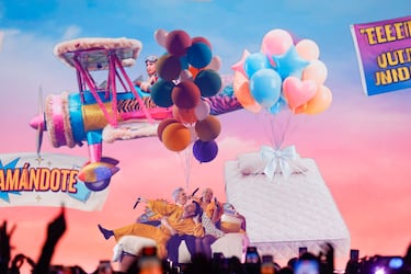 Miranda! & bailamamá durante la segunda final del Benidorm Fest 2026.